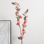 Decorative Artificial Flower Bouquet Red Pink | High & Bury