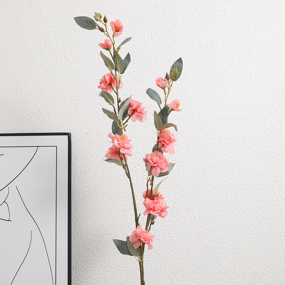 Decorative Artificial Flower Bouquet Red Pink | High & Bury