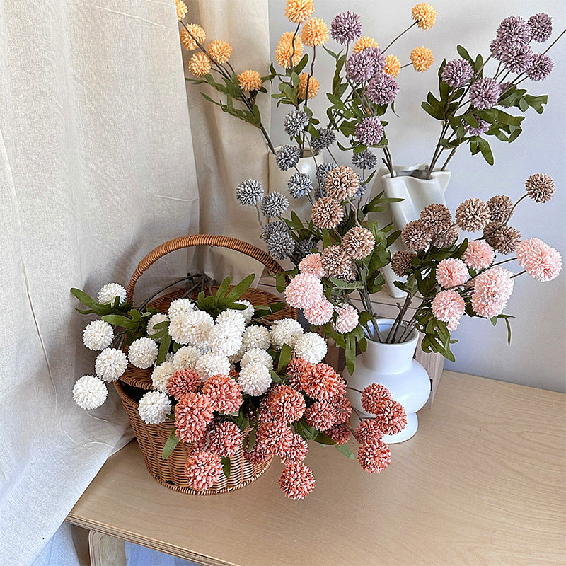 Decorative Artificial Flower Bouquet with Intricate Designs | High & Bury