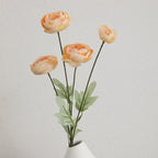 Decorative Artificial Flower Bouquet with Intricately Detailed Ranunculus | High & Bury