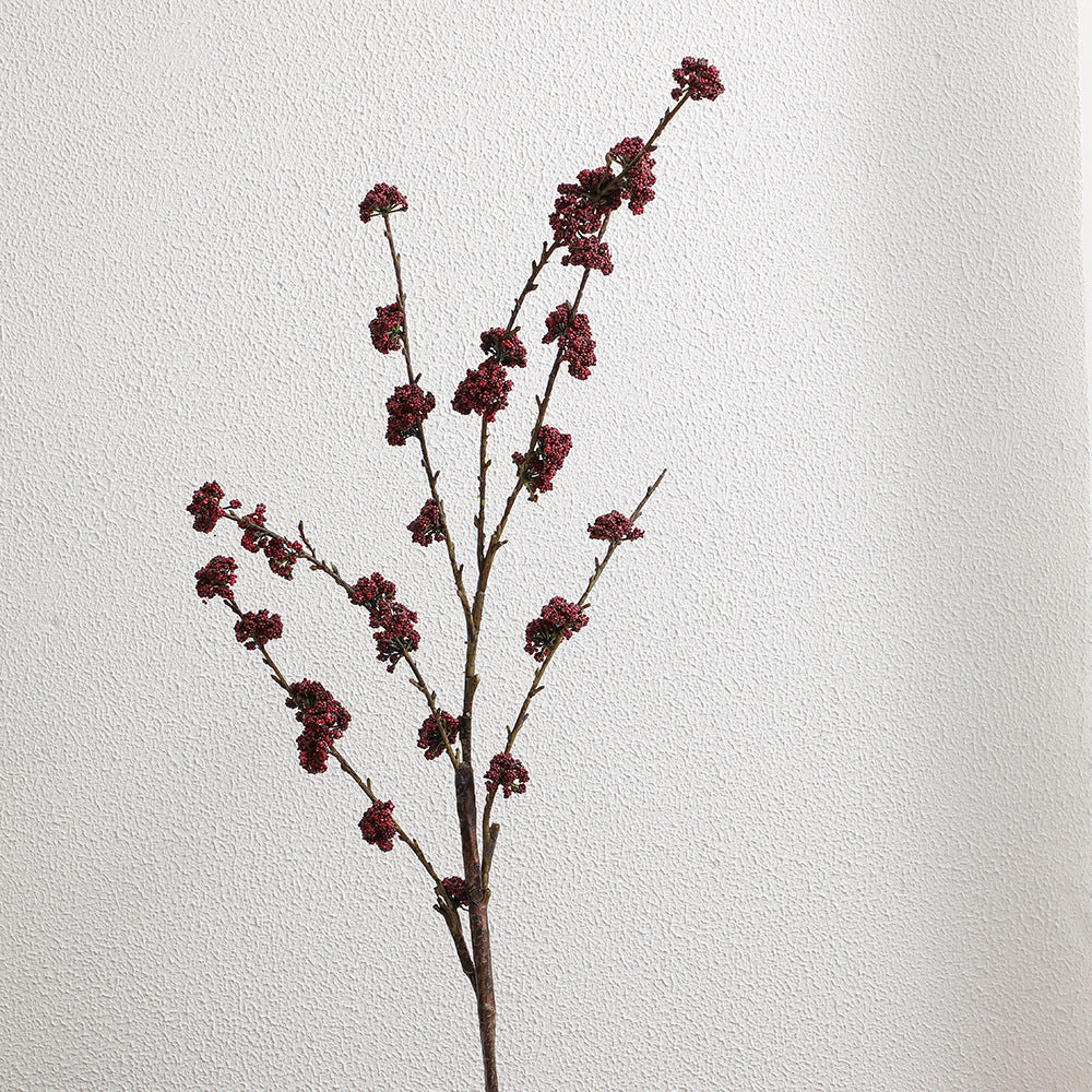 Decorative Artificial Flower Branch Soft Textile | High & Bury