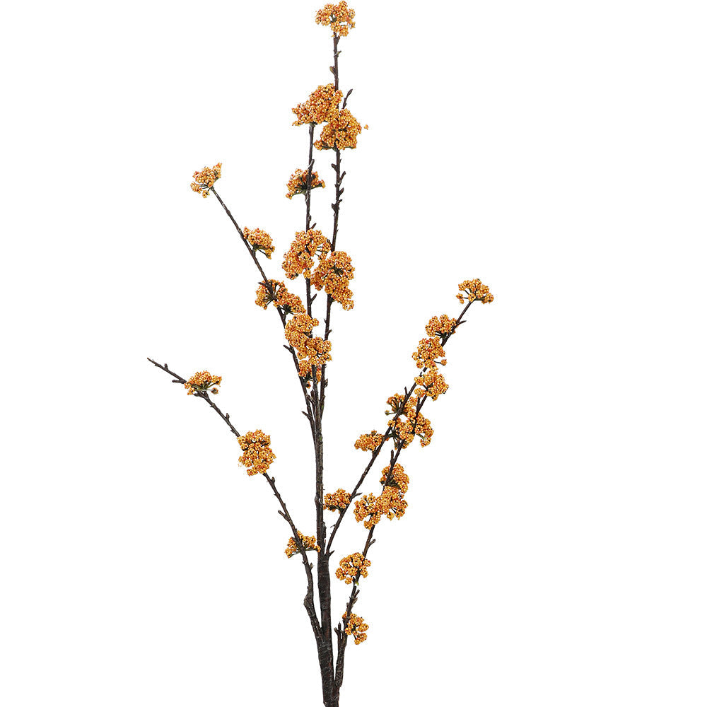 Decorative Artificial Flower Branch Soft Textile | High & Bury