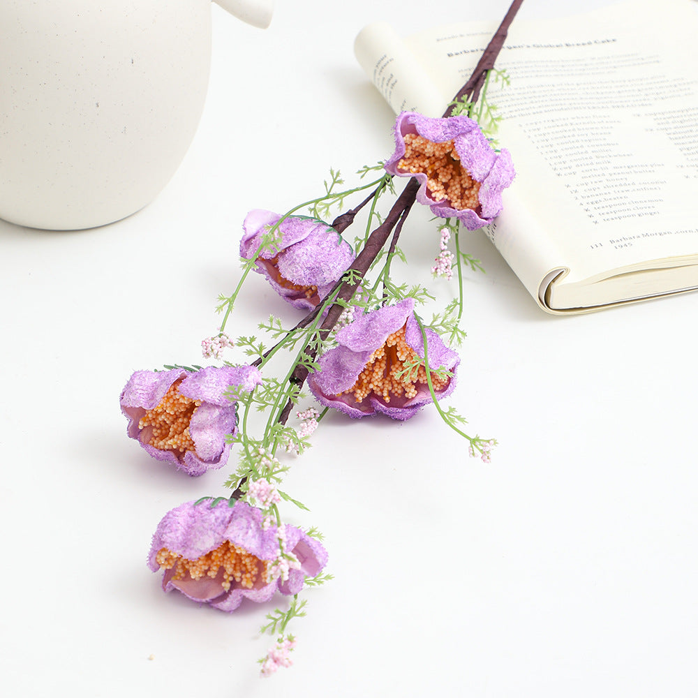 Decorative Artificial Flower Branch with Details | High & Bury