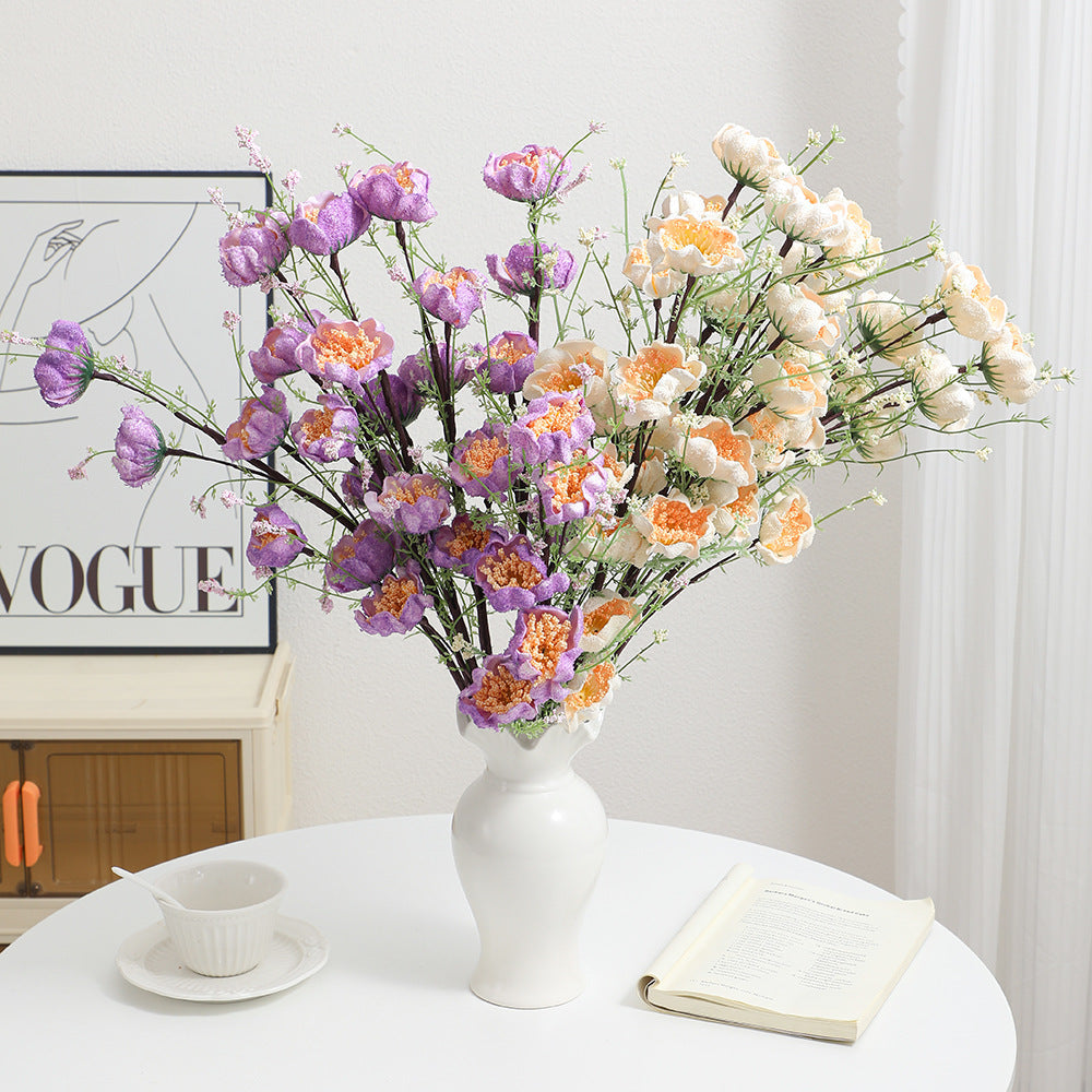 Decorative Artificial Flower Branch with Details | High & Bury