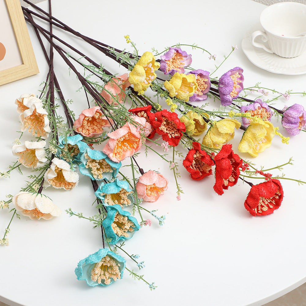 Decorative Artificial Flower Branch with Details | High & Bury