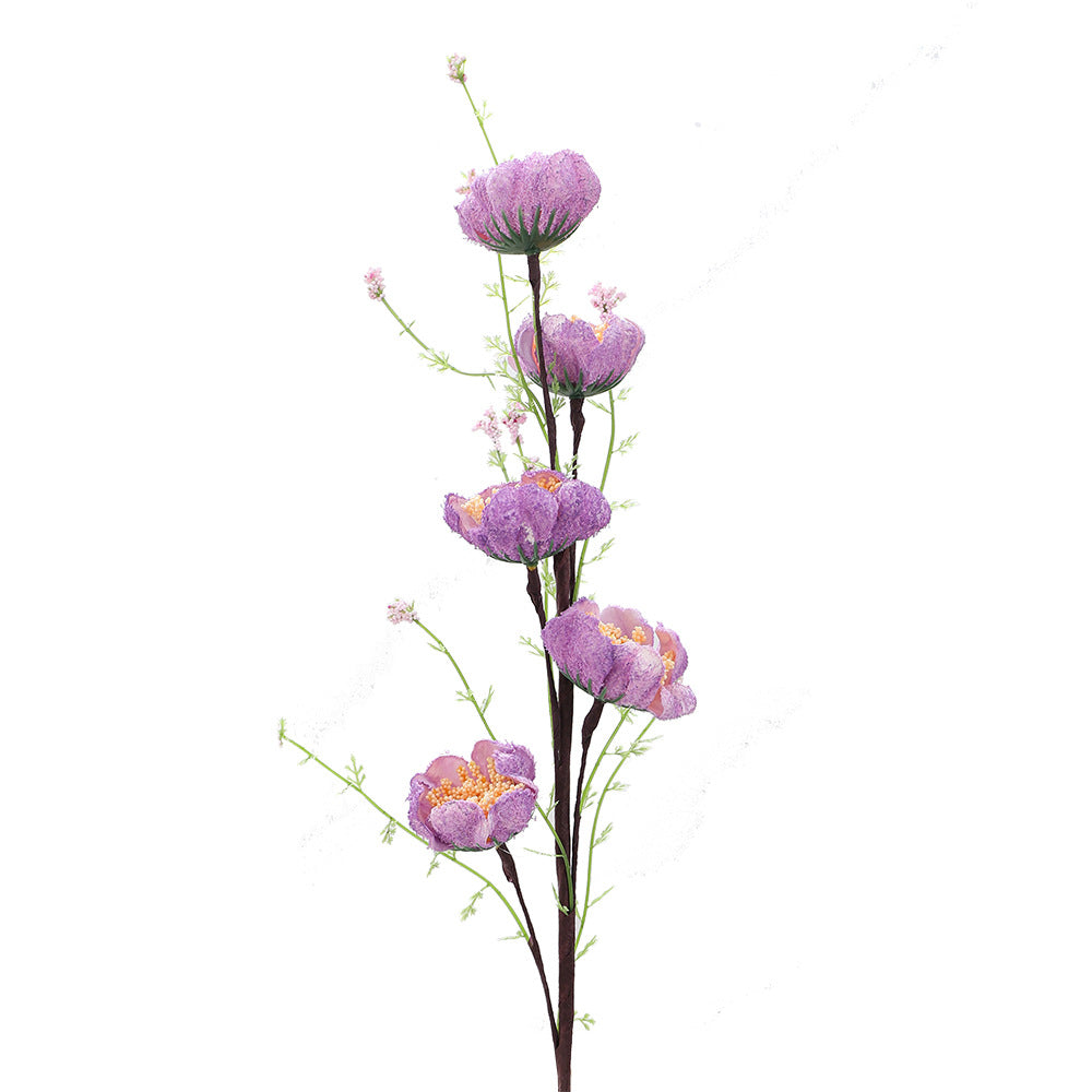 Decorative Artificial Flower Branch with Details | High & Bury