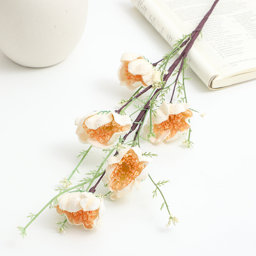 Decorative Artificial Flower Branch with Details | High & Bury