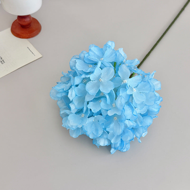 Decorative Artificial Flowers Light Blue Champagne | High & Bury