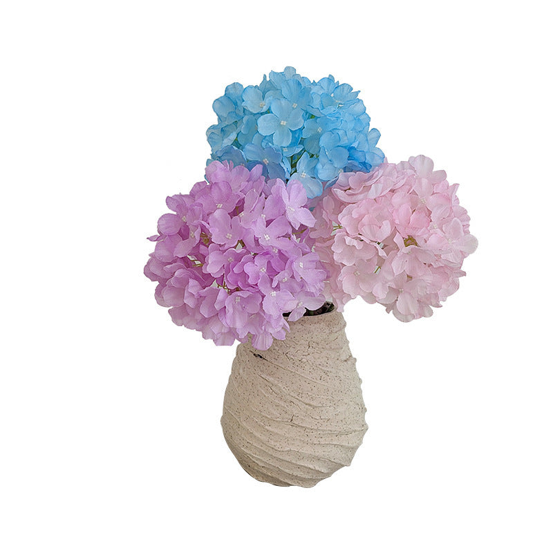 Decorative Artificial Flowers Light Blue Champagne | High & Bury