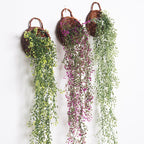 Decorative Artificial Plant White Magenta | High & Bury