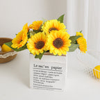 Decorative Artificial Sunflower | High & Bury