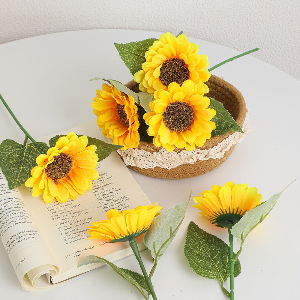 Decorative Artificial Sunflower | High & Bury