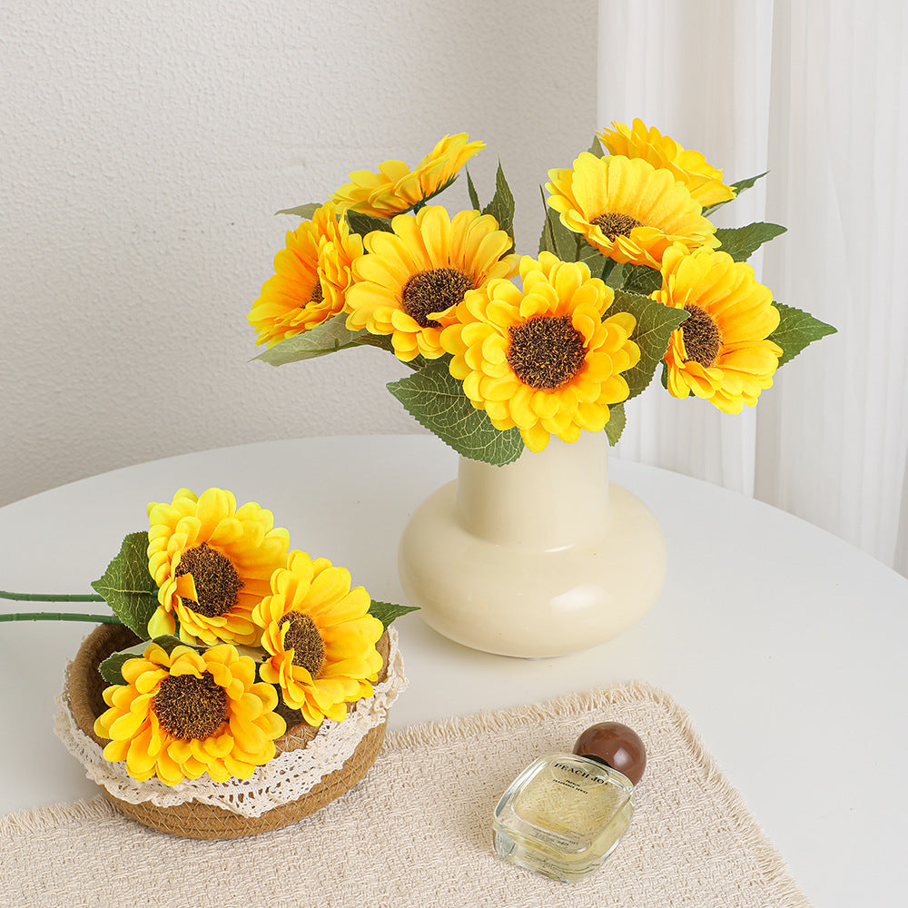 Decorative Artificial Sunflower | High & Bury