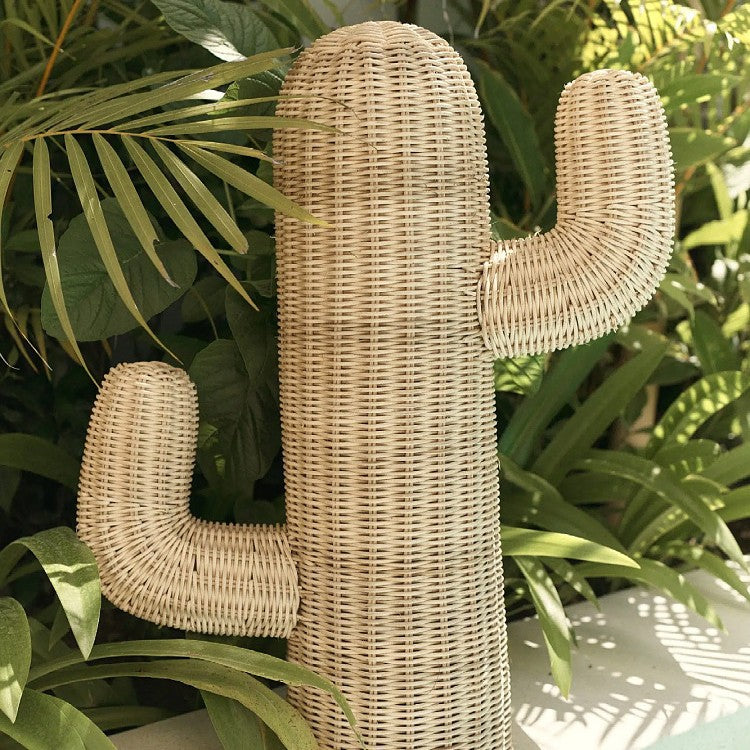 Decorative Basket in the Shape of a Cactus | High & Bury