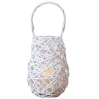 Decorative Basket Lamp Handwoven | High & Bury