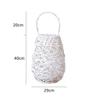 Decorative Basket Lamp Handwoven | High & Bury