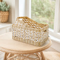 Decorative Basket made of Natural Fiber with Elegant Design | High & Bury