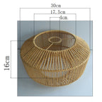 Decorative Basket Soft Textile Handwoven | High & Bury