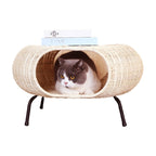 Decorative Basket Soft Textile Metal | High & Bury