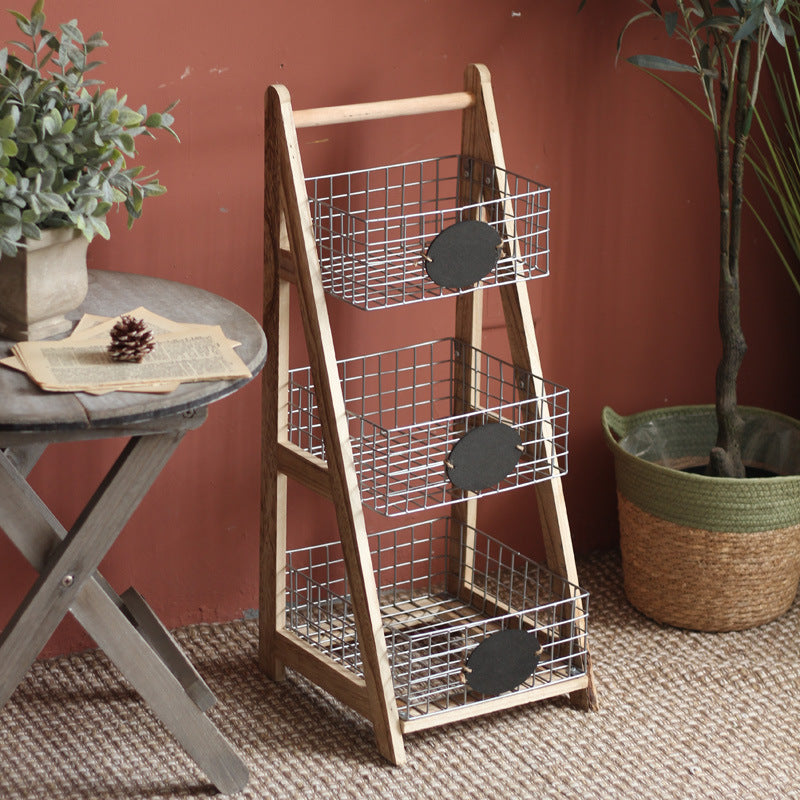 Decorative Basket Stand | High & Bury