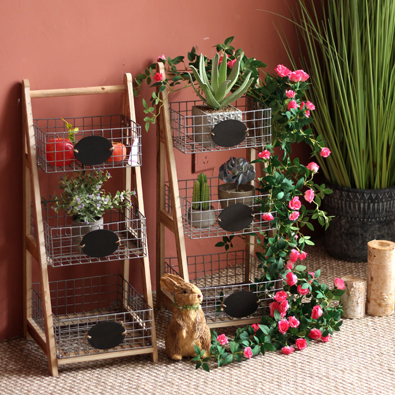 Decorative Basket Stand | High & Bury