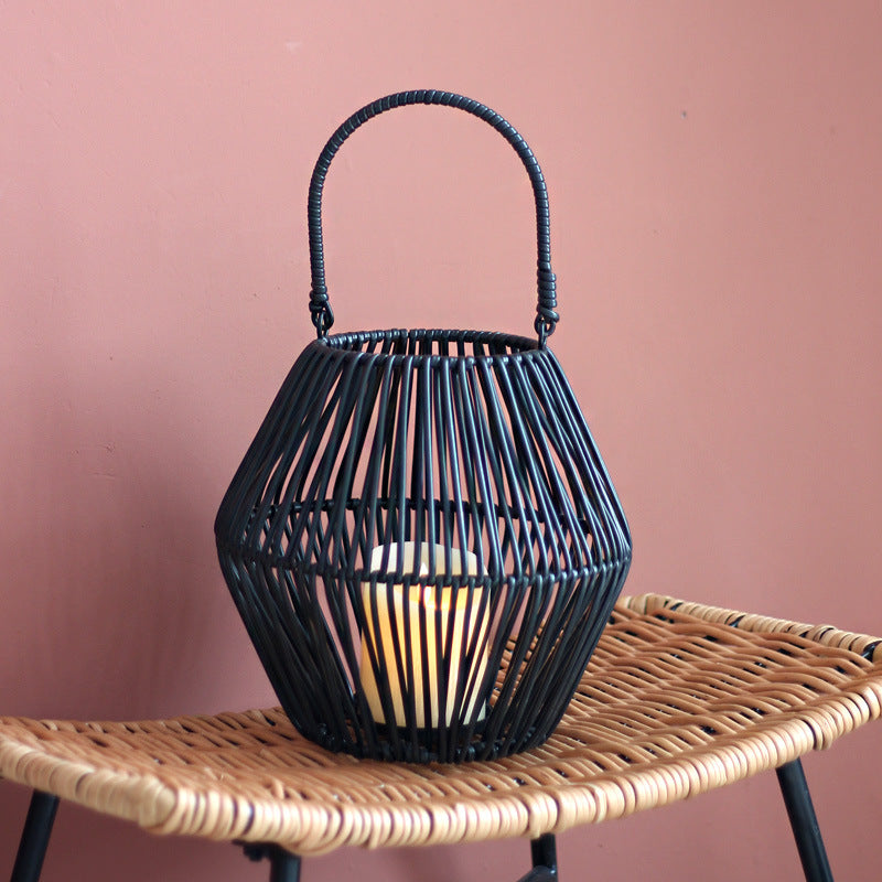 Decorative Basket with Handle | High & Bury