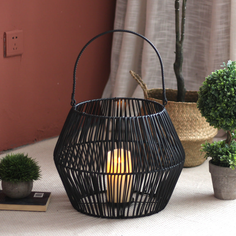 Decorative Basket with Handle | High & Bury