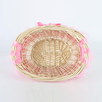 Decorative Basket with Ruffle Detail | High & Bury