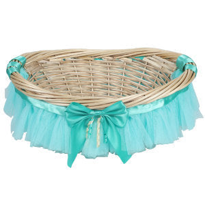Decorative Basket with Ruffle Detail | High & Bury