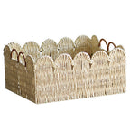 Decorative Basket with Wave Edge | High & Bury