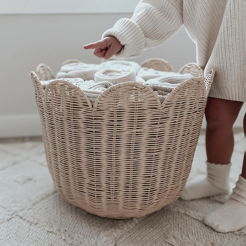 Decorative Basket with Wavy Edge | High & Bury