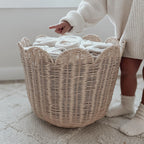Decorative Basket with Wavy Edge | High & Bury