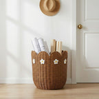 Decorative Basket with Wavy Edge | High & Bury