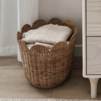 Decorative Basket with Wavy Edge | High & Bury