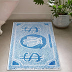 Decorative Beach-Themed Bath Mat | High & Bury