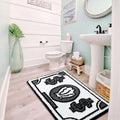 Decorative Beach-Themed Bath Mat | High & Bury
