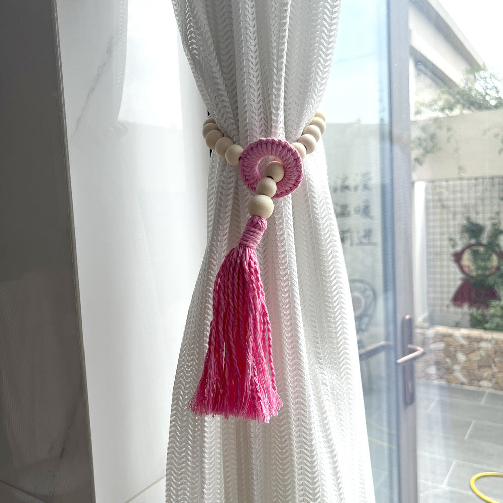 Decorative Beaded Keychain Holder | High & Bury
