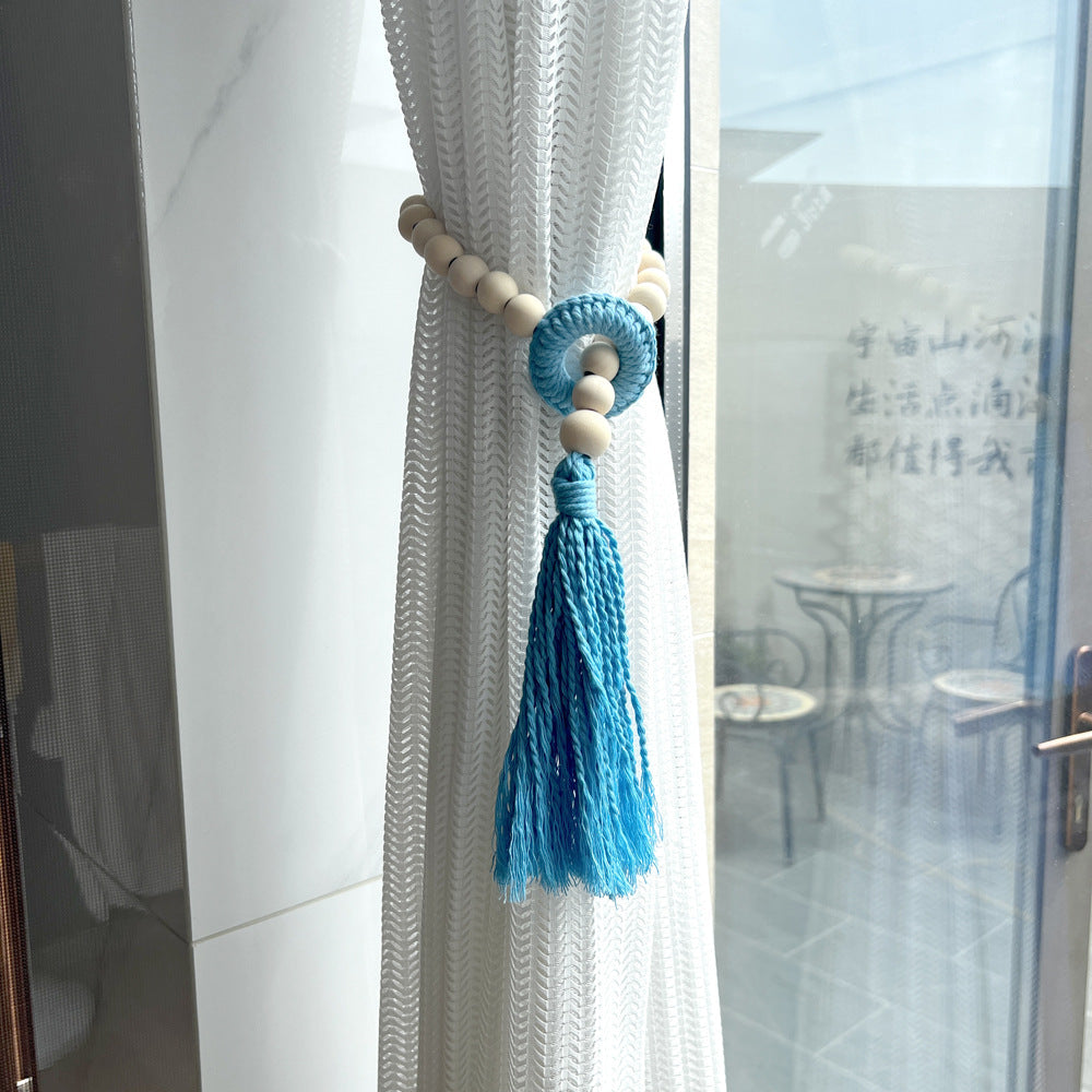 Decorative Beaded Keychain Holder | High & Bury