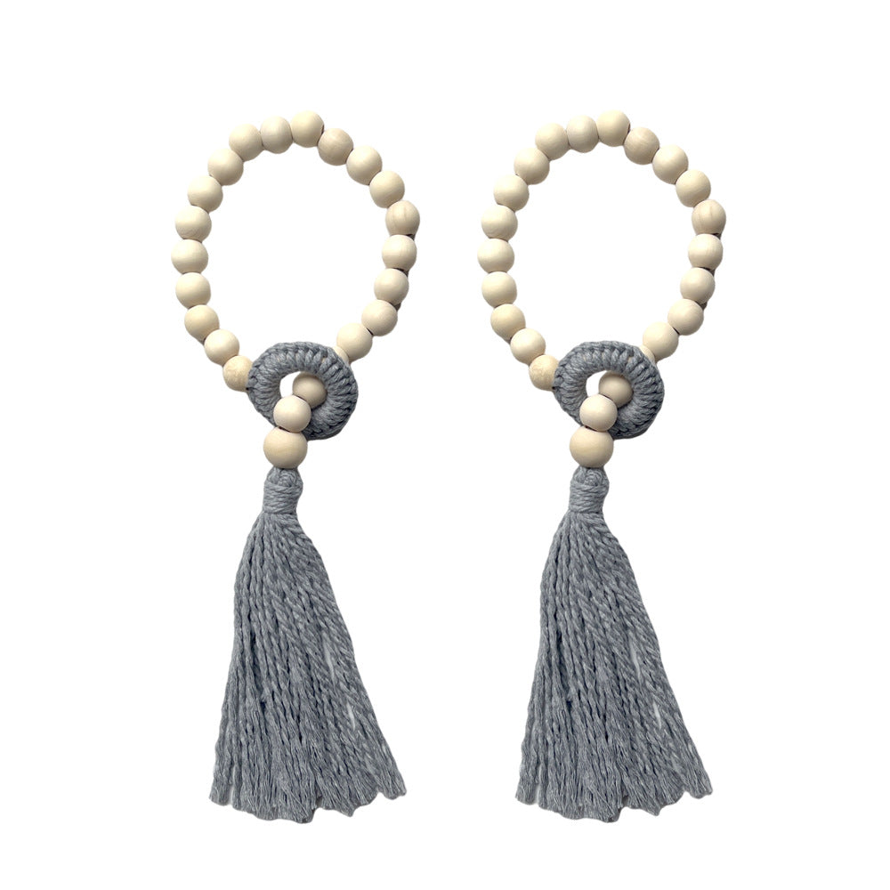 Decorative Beaded Keychain Holder | High & Bury