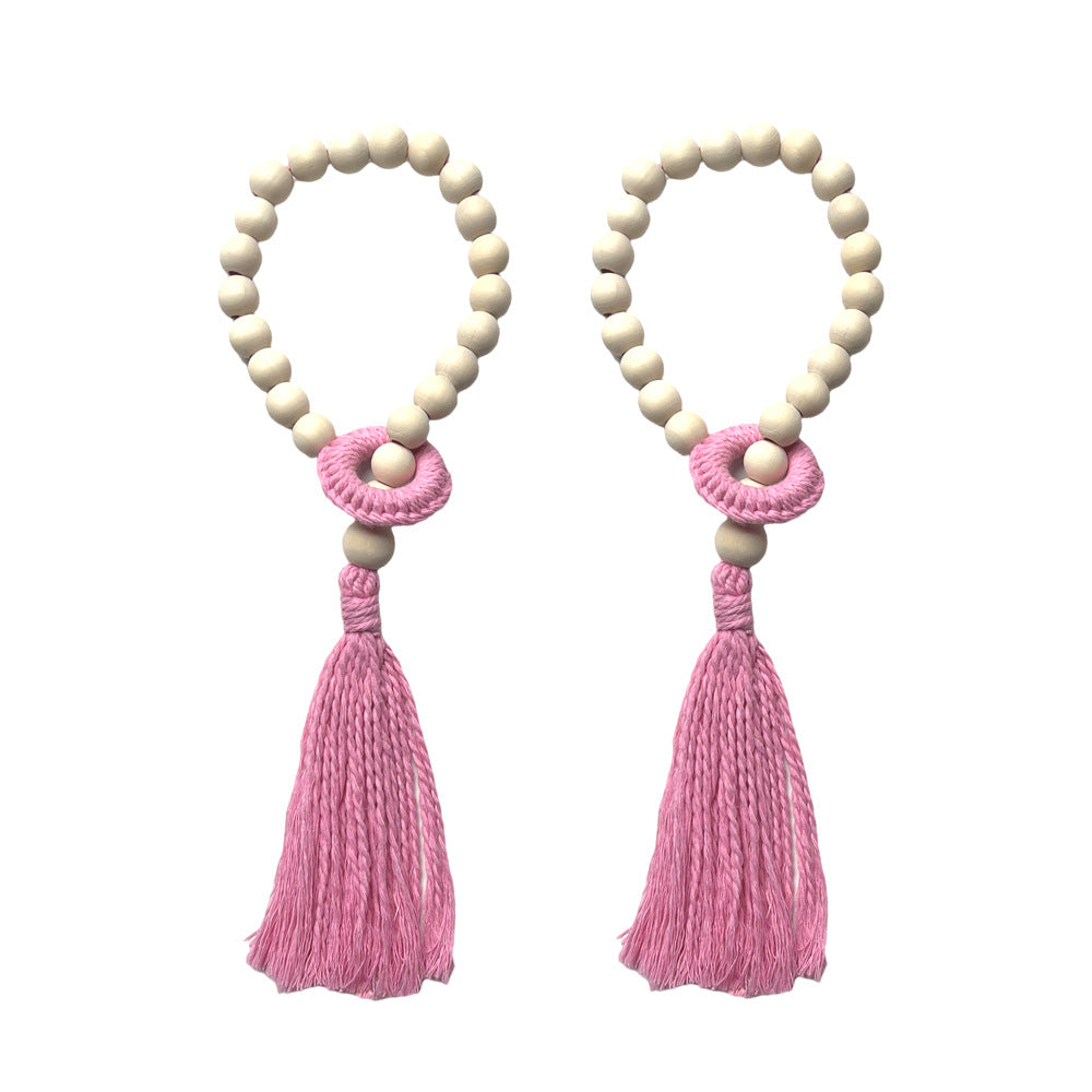 Decorative Beaded Keychain Holder | High & Bury