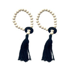Decorative Beaded Keychain Holder | High & Bury