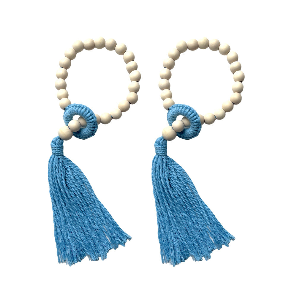 Decorative Beaded Keychain Holder | High & Bury
