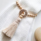 Decorative Beaded Keychain Holder | High & Bury
