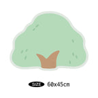 Decorative Bird-Shaped Area Mat | High & Bury