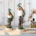 Decorative Birdhouse made of Wood | High & Bury