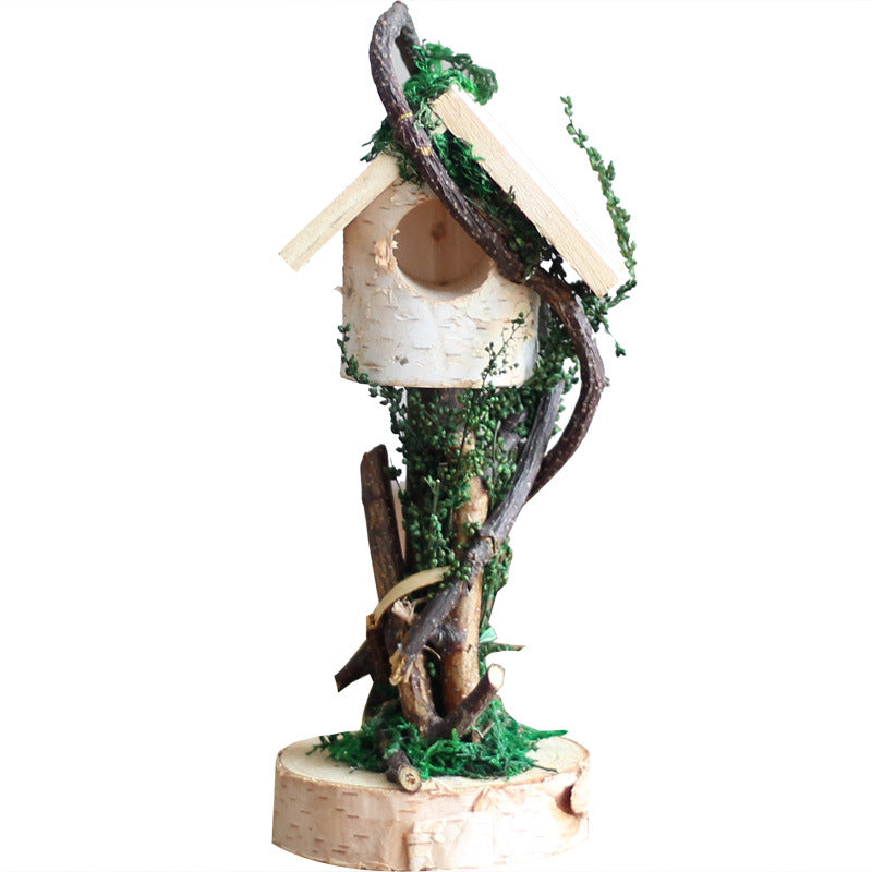 Decorative Birdhouse made of Wood | High & Bury