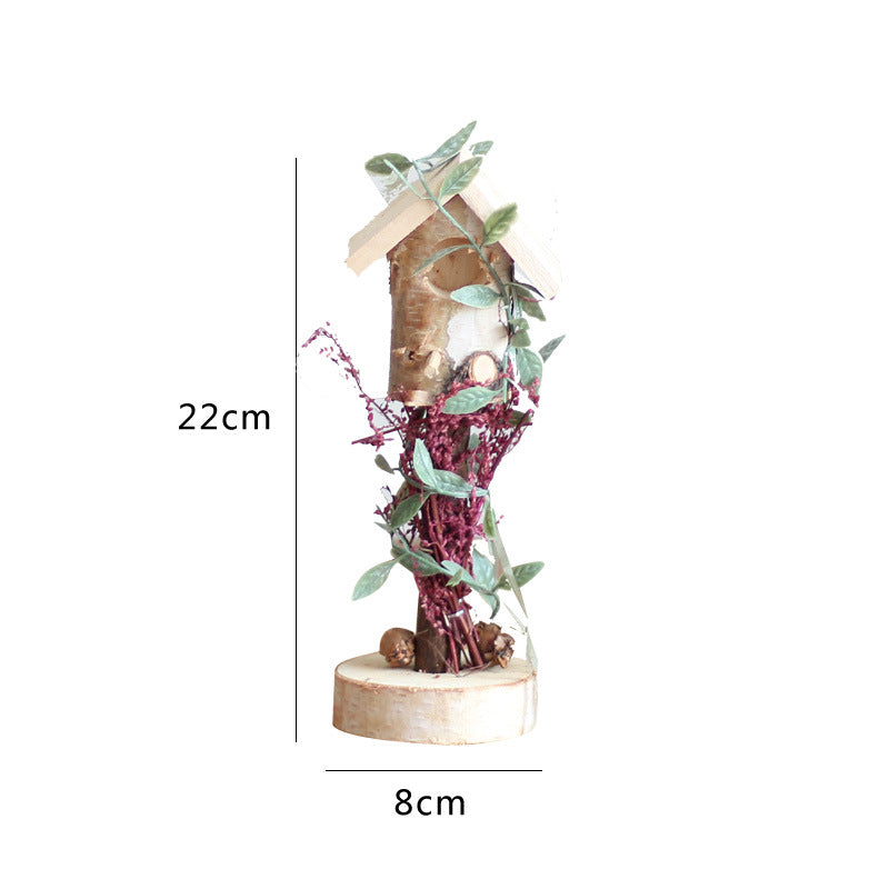 Decorative Birdhouse made of Wood | High & Bury