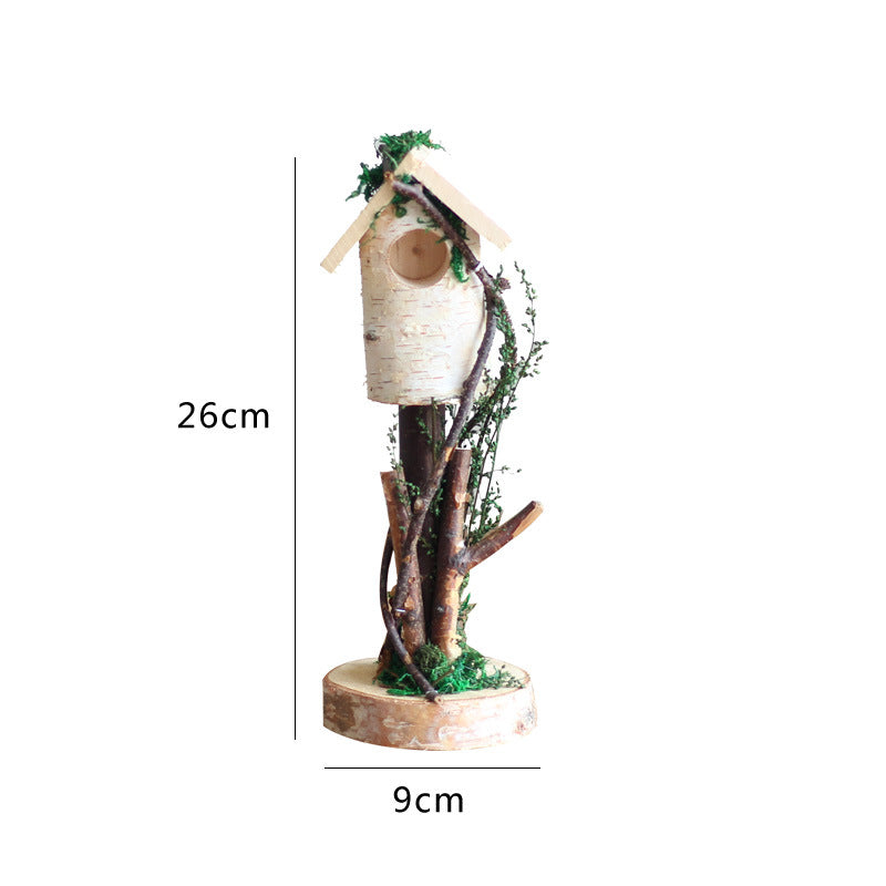 Decorative Birdhouse made of Wood | High & Bury
