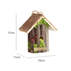 Decorative Birdhouse Wood Hanging | High & Bury