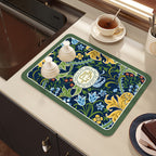 Decorative Botanical Kitchen Mat | High & Bury